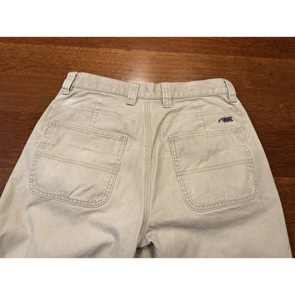 32x30 Mountain Khakis Heavy Canvas Work Pants Tan Small Flaw - Picture 14 of 15